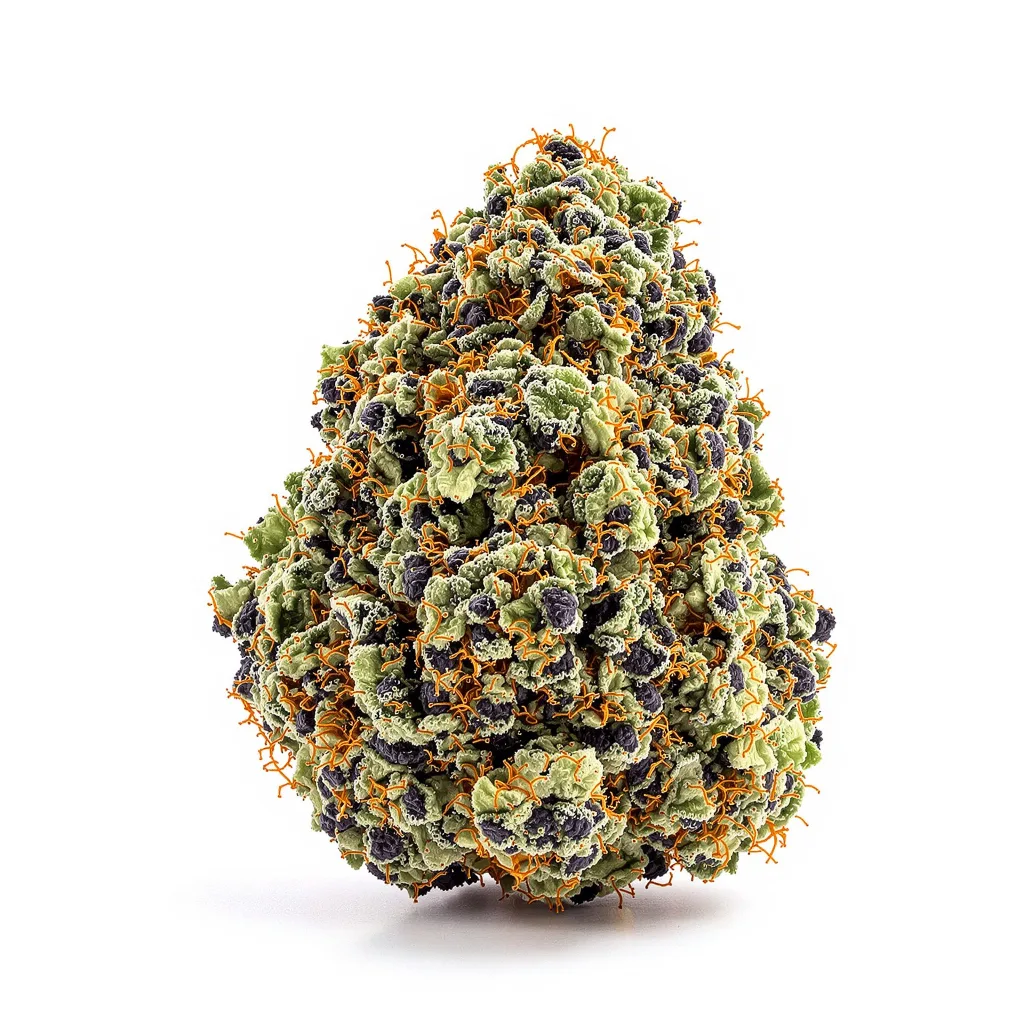 Reclining Buddha cannabis plant in flowering stage — 60-100 cm autoflower