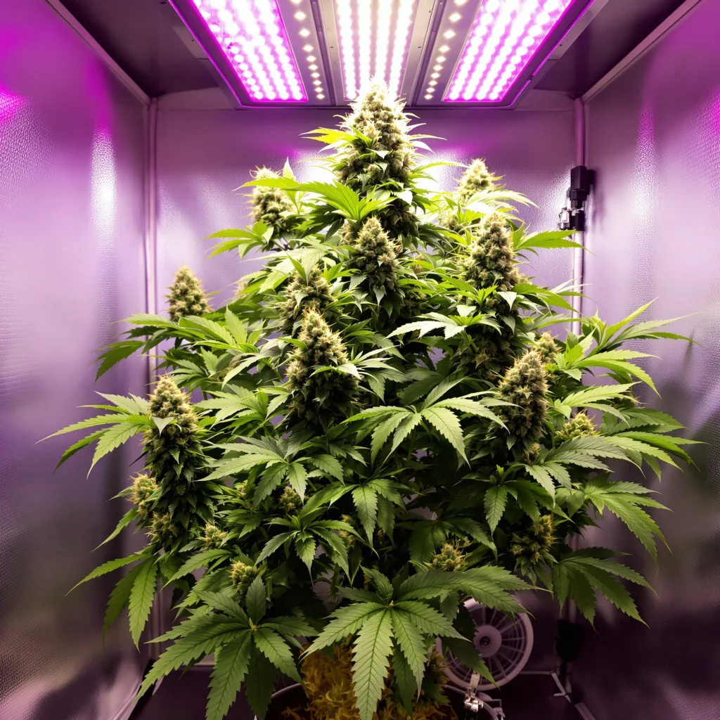 Rob Ford Kush 70% indica / 30% sativa flower with visible trichomes