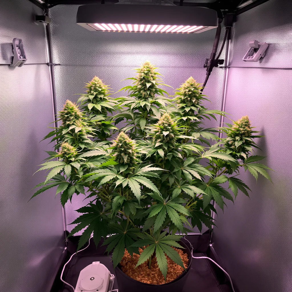 Rose Bud 89% indica / 11% sativa flower with visible trichomes
