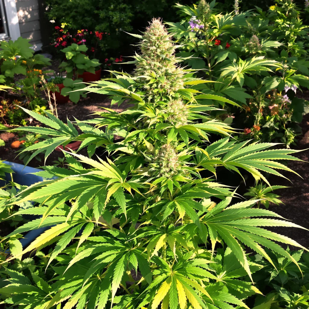 Rose Bud 89% indica / 11% sativa flower with visible trichomes