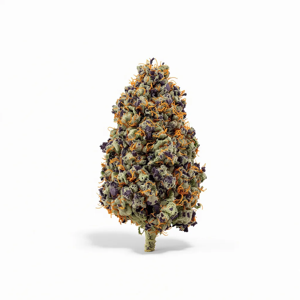 Royal Kush cannabis plant in flowering stage — 60-100 cm autoflower