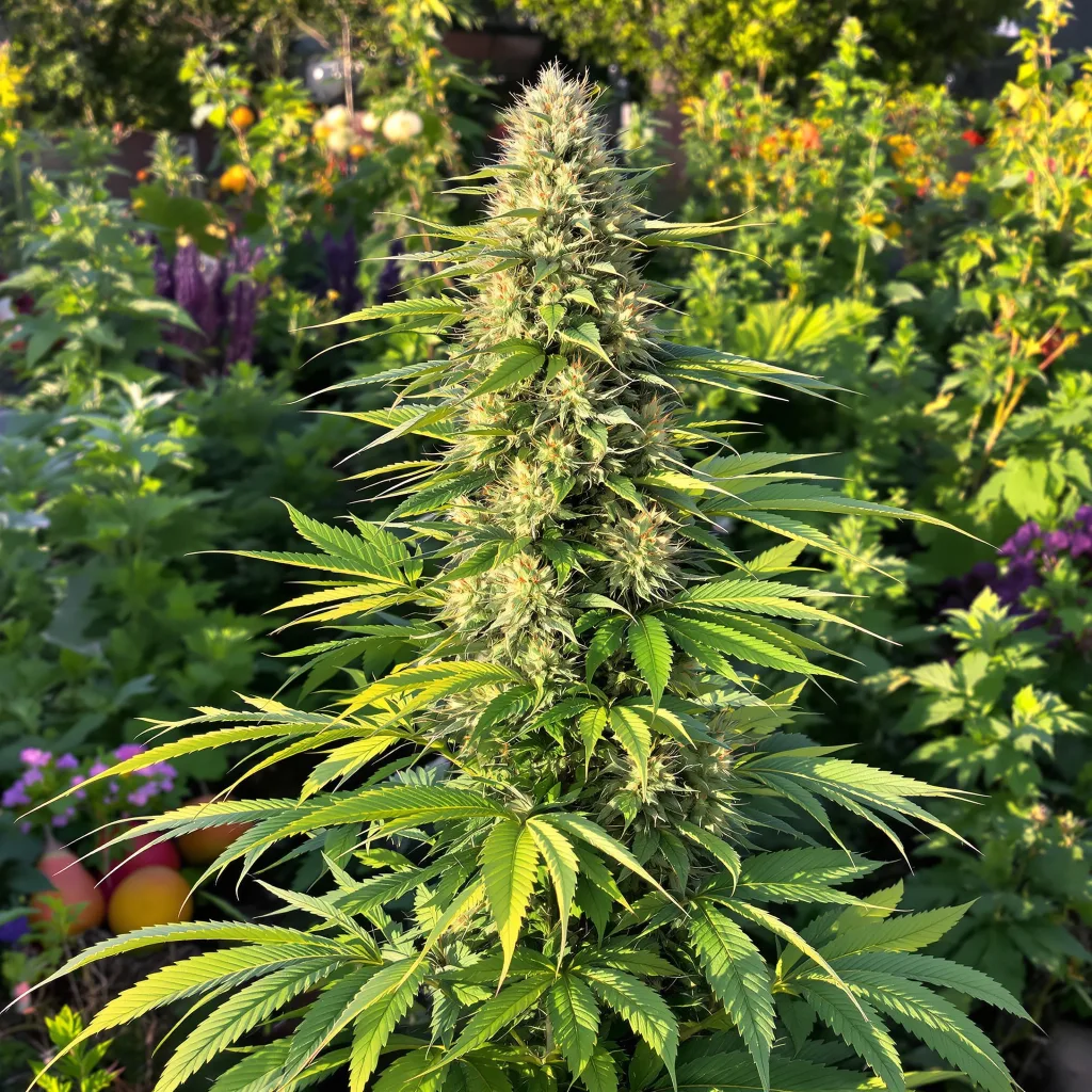 Scooby Snacks 60% indica / 40% sativa flower with visible trichomes
