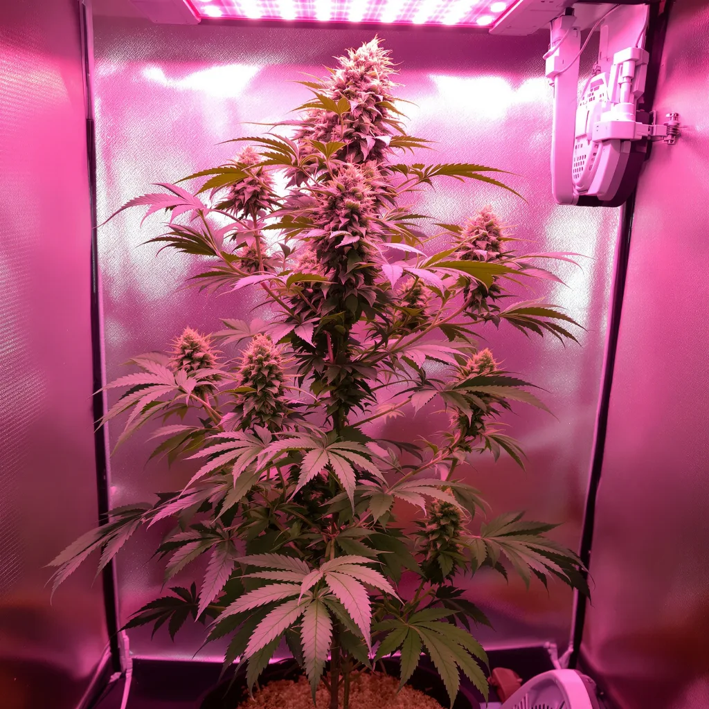Sexxpot 77% indica / 23% sativa flower with visible trichomes