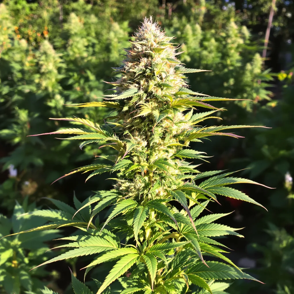 Sexxpot 77% indica / 23% sativa flower with visible trichomes
