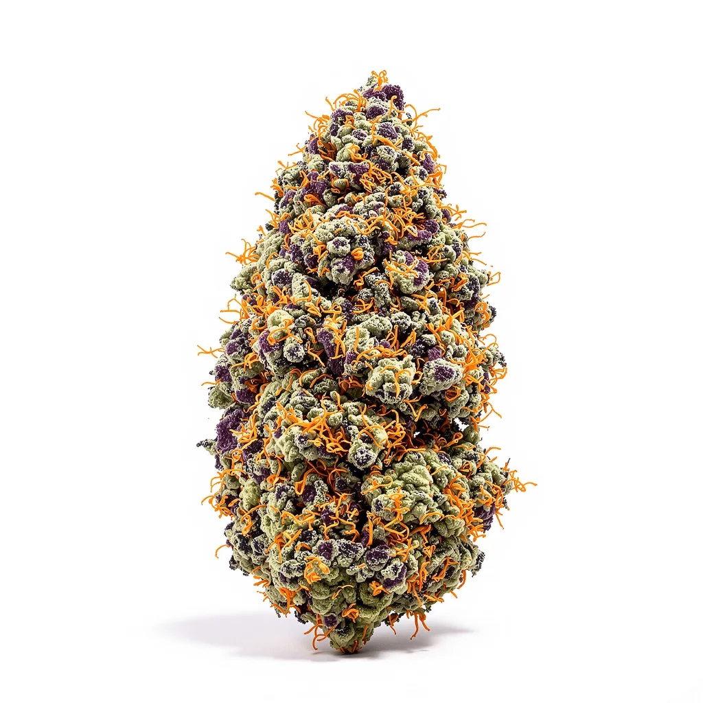 Skunky Afro cannabis plant in flowering stage — 90-130 cm feminised