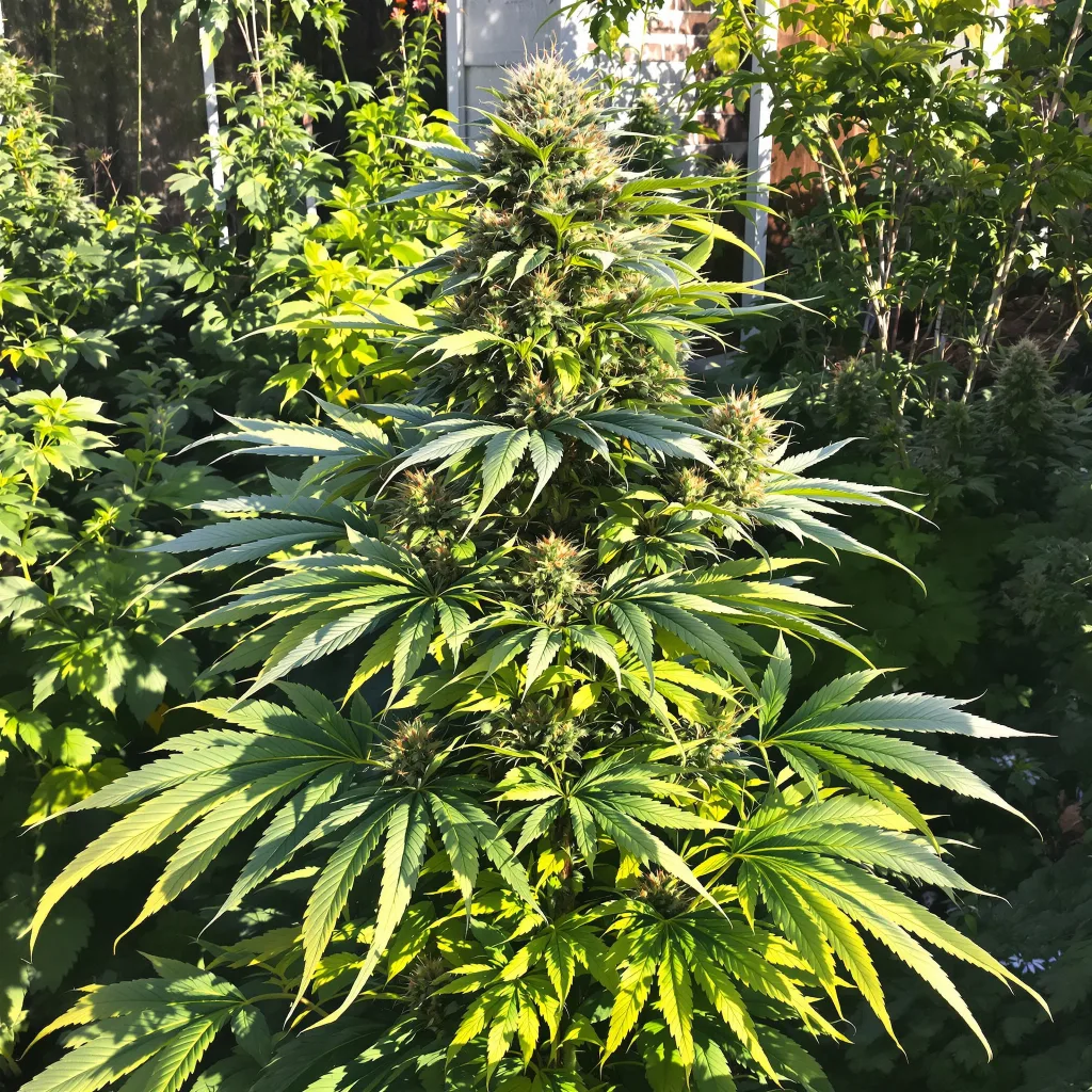 Sour Bubble 81% indica / 19% sativa flower with visible trichomes