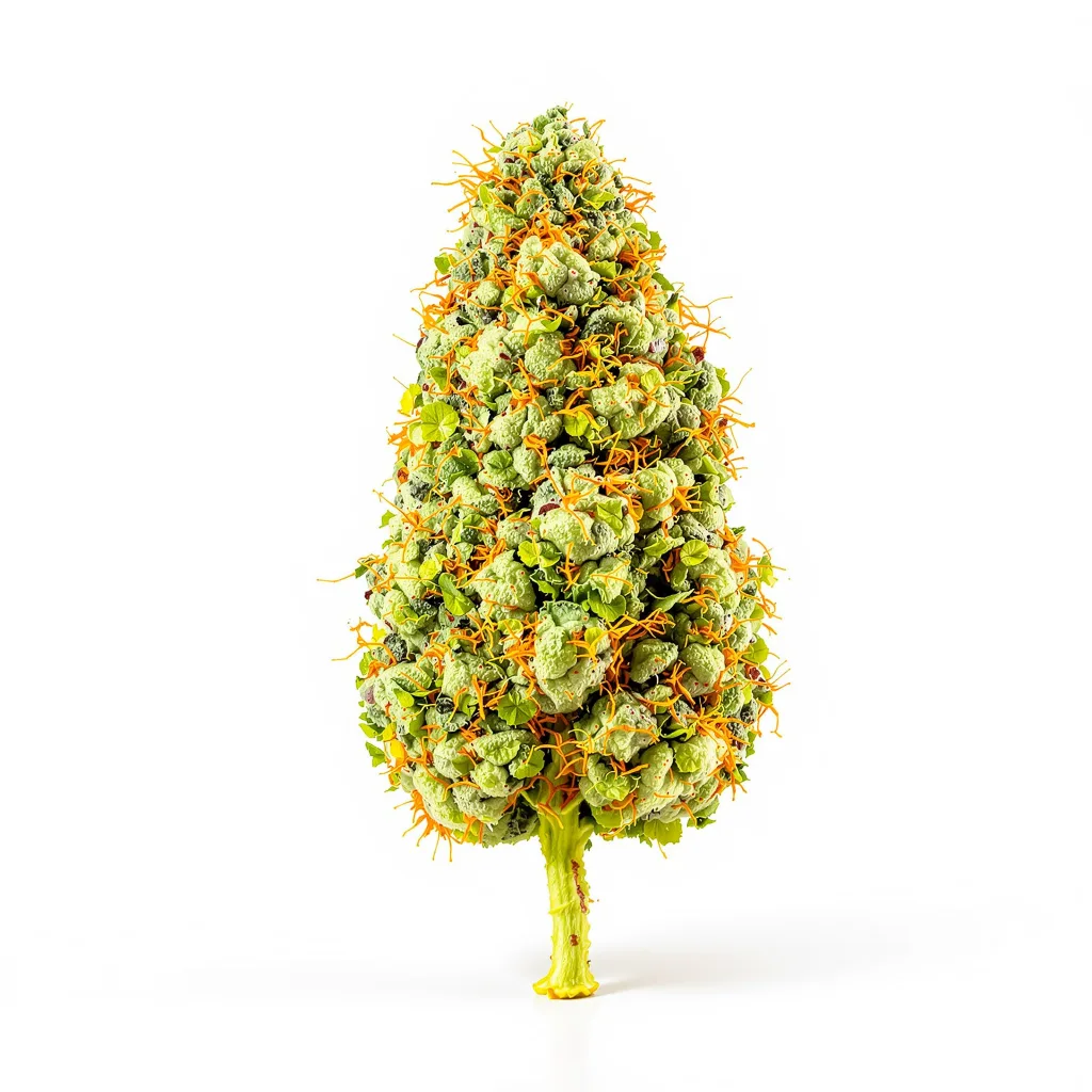 Sour Cream cannabis plant in flowering stage — 150-200 cm feminised