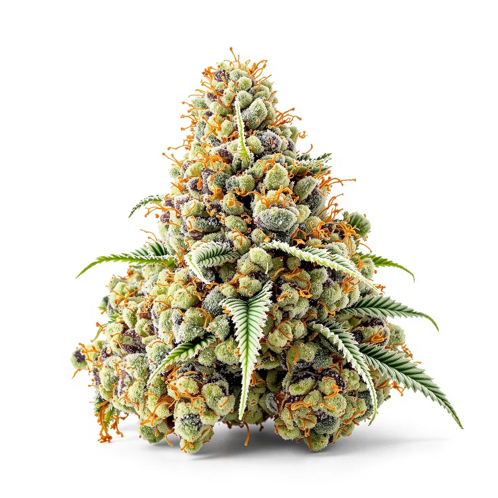 Sour Dubble cannabis plant in flowering stage — 60-100 cm autoflower