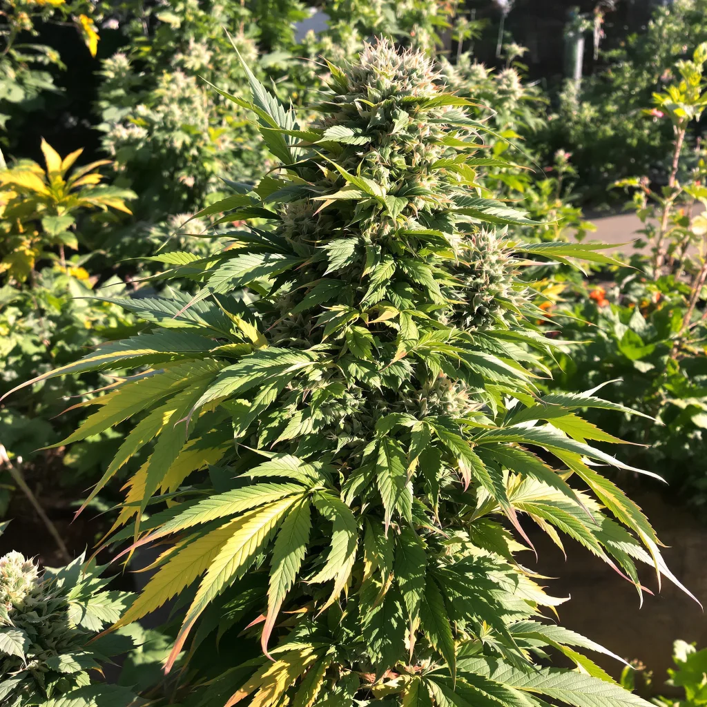 Special Kush #1 88% indica / 12% sativa flower with visible trichomes