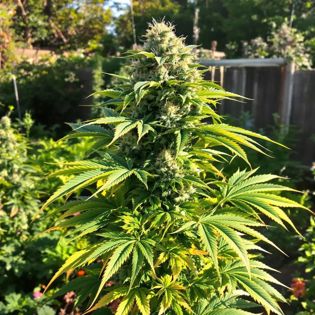 Sugar Shack 69% indica / 31% sativa flower with visible trichomes