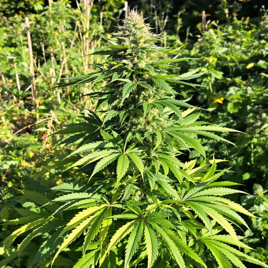 Super Bud 78% indica / 22% sativa flower with visible trichomes