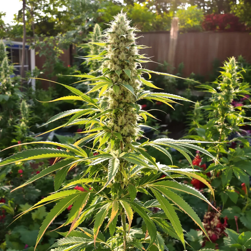 Super Jack 60% indica / 40% sativa flower with visible trichomes