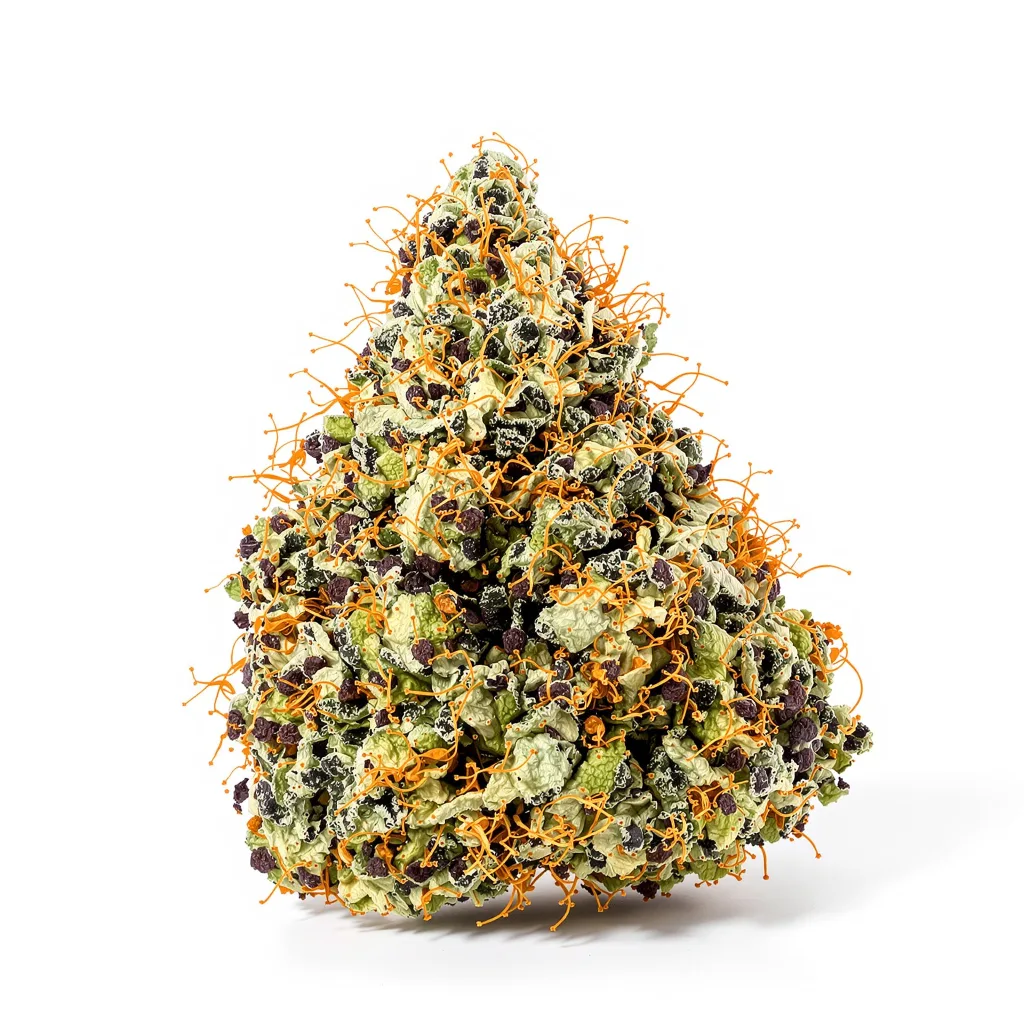Super Kush cannabis plant in flowering stage — 90-130 cm feminised