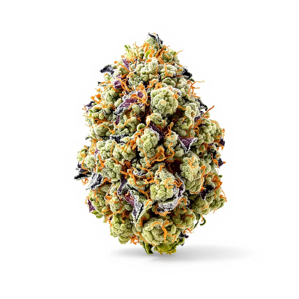 Super Snow Dog cannabis plant in flowering stage — 120-180 cm feminised