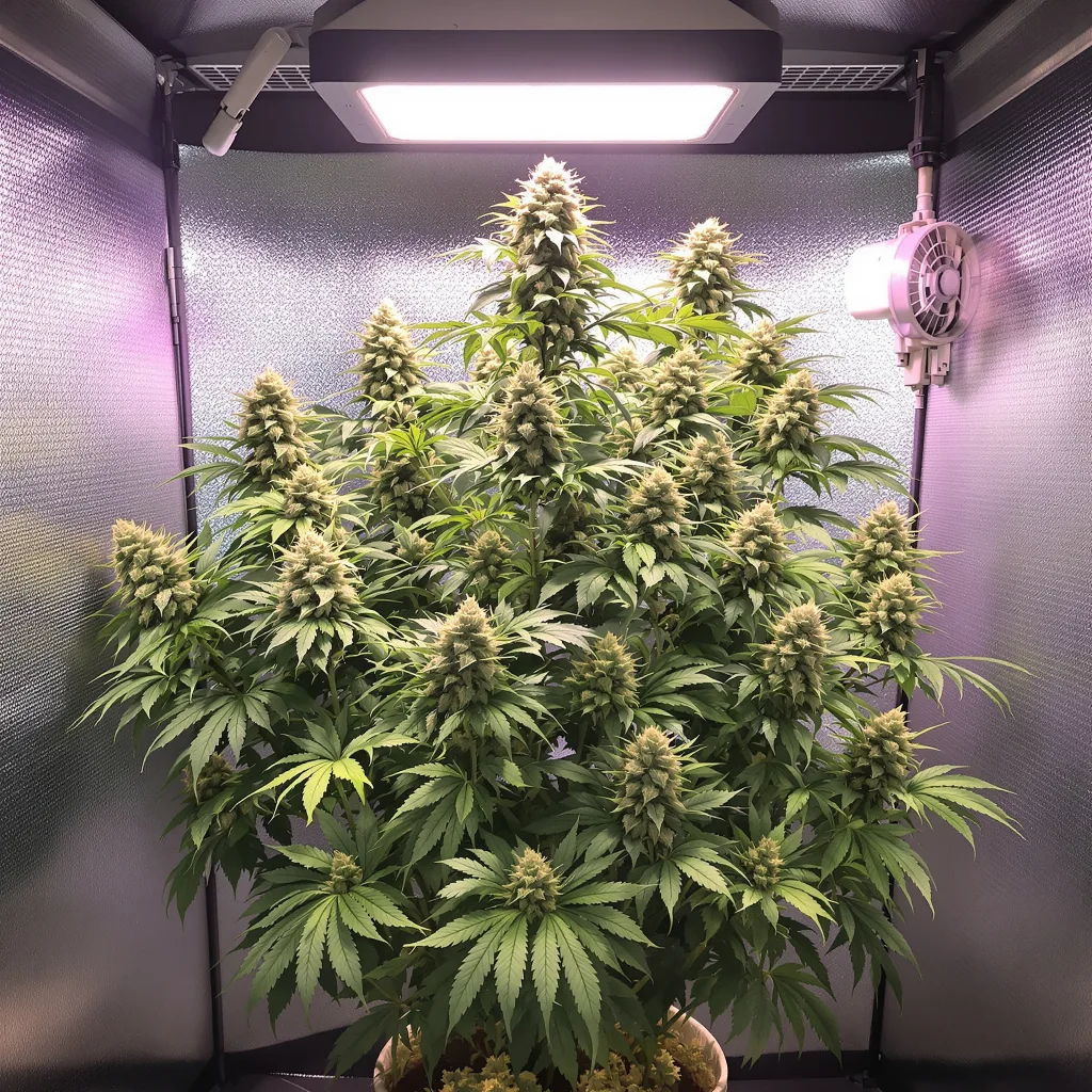 Tahoe OG Kush 62% indica / 38% sativa flower with visible trichomes