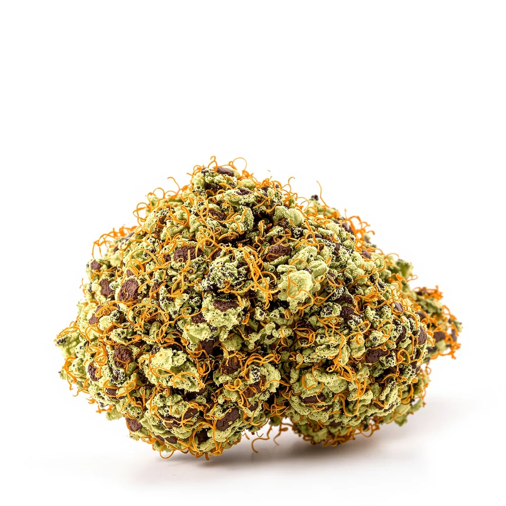 Tangerine Kush cannabis plant in flowering stage — 60-100 cm autoflower
