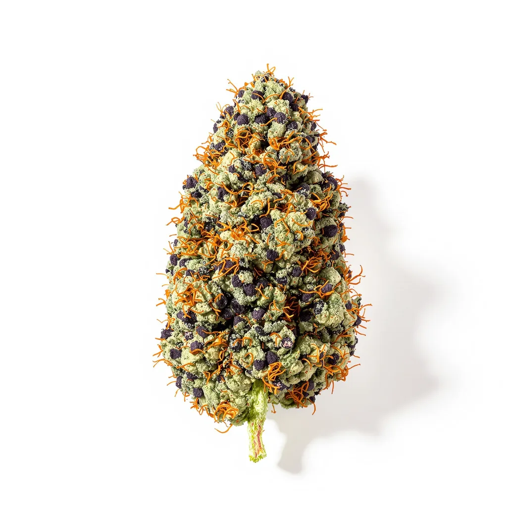Tigermelon cannabis plant in flowering stage — 60-100 cm autoflower