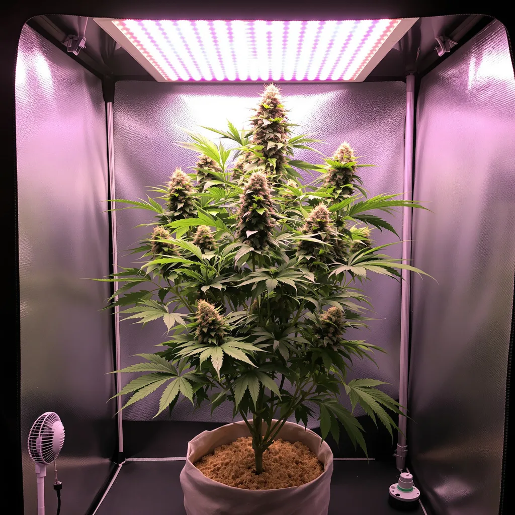 U2 Kush 88% indica / 12% sativa flower with visible trichomes