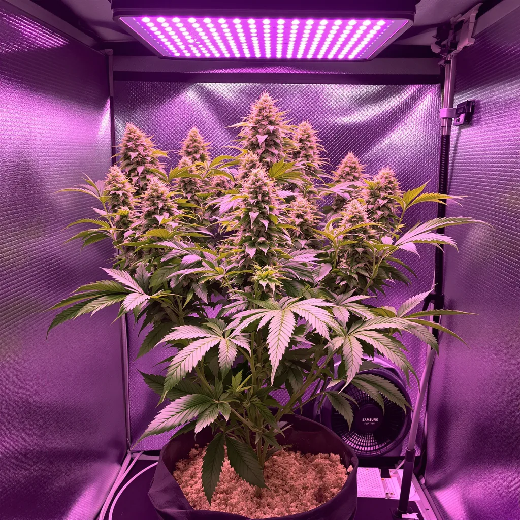 U2 Kush 88% indica / 12% sativa flower with visible trichomes