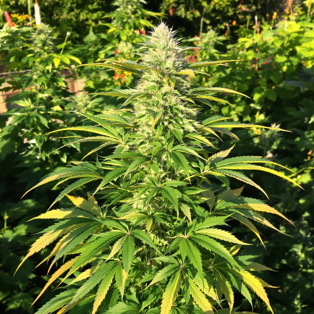 Watermelon Bubblegum 70% indica / 30% sativa flower with visible trichomes