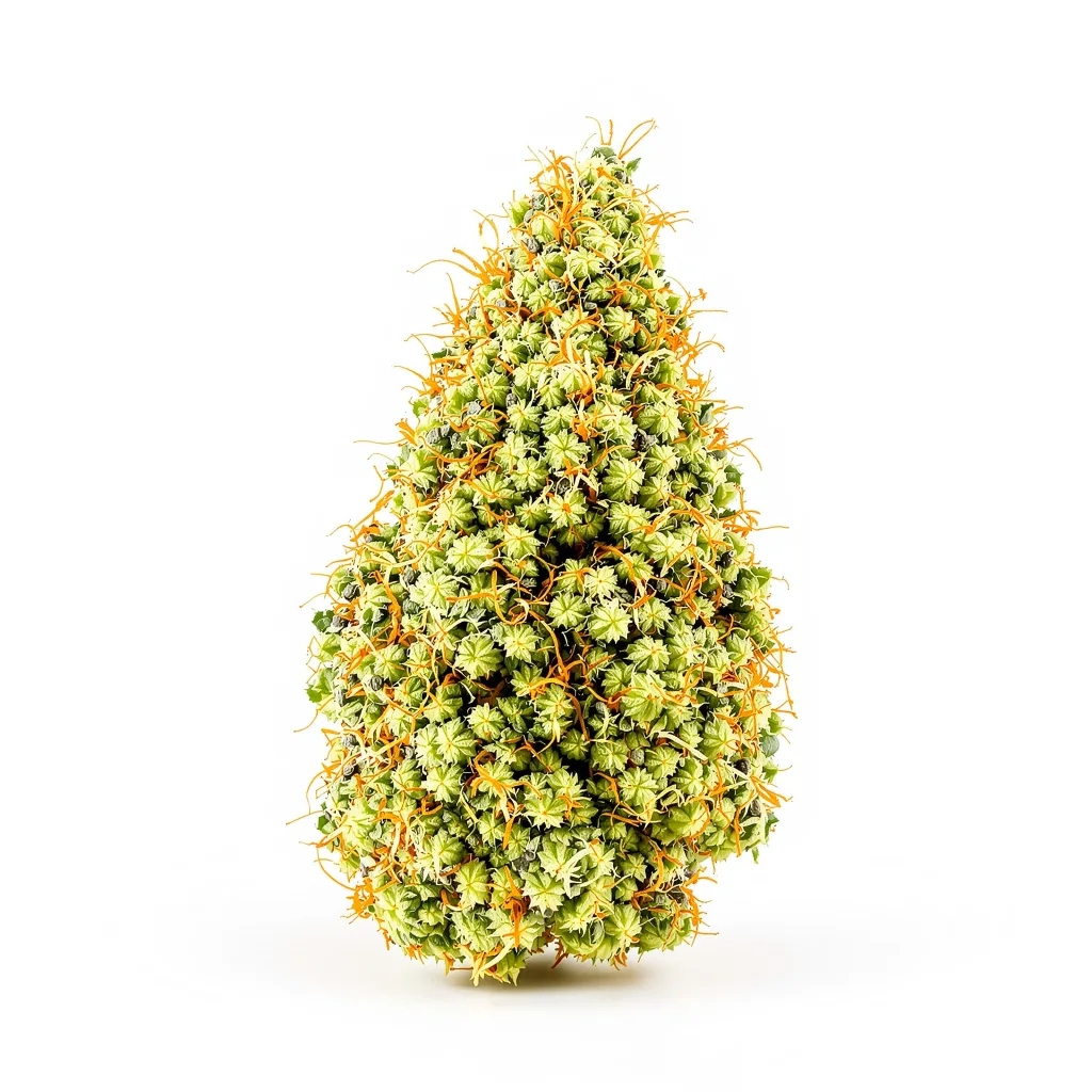 White Buffalo cannabis plant in flowering stage — 150-200 cm feminised