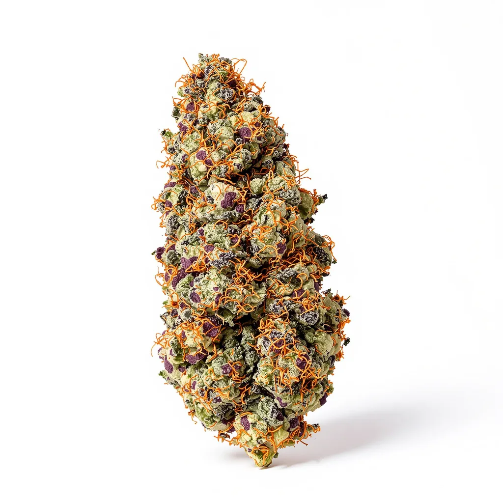 White Fire 43 cannabis plant in flowering stage — 60-100 cm autoflower