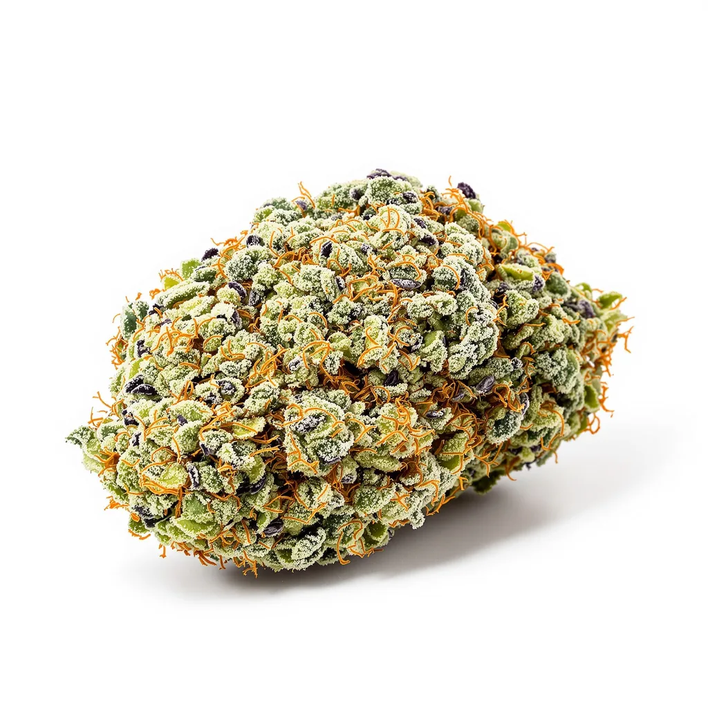 White Gold cannabis plant in flowering stage — 60-100 cm autoflower