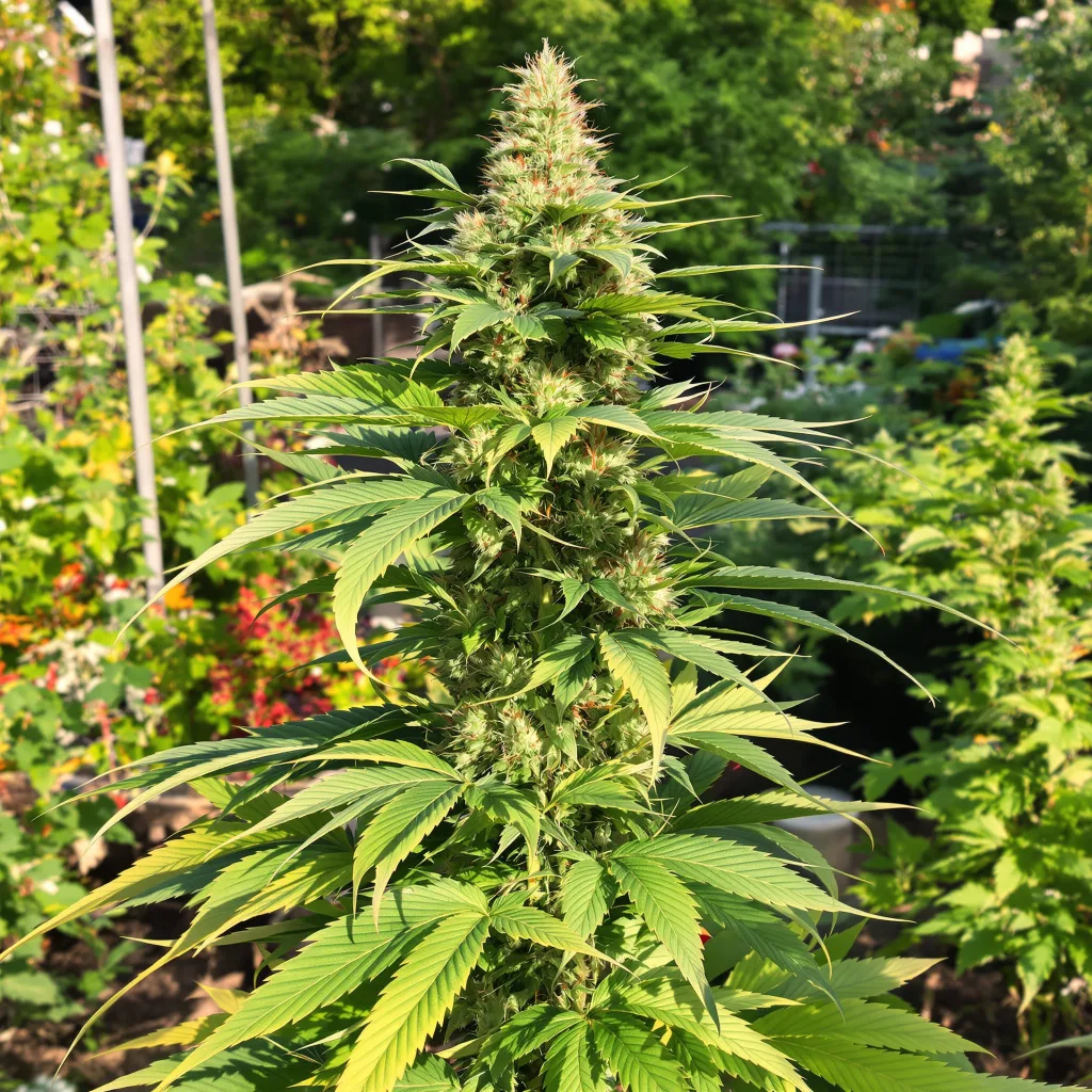 Wild Hog 81% indica / 19% sativa flower with visible trichomes