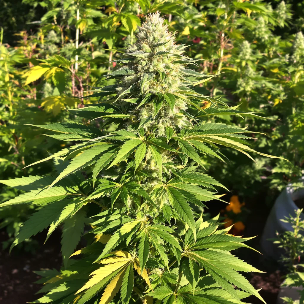 Wild Hog 81% indica / 19% sativa flower with visible trichomes