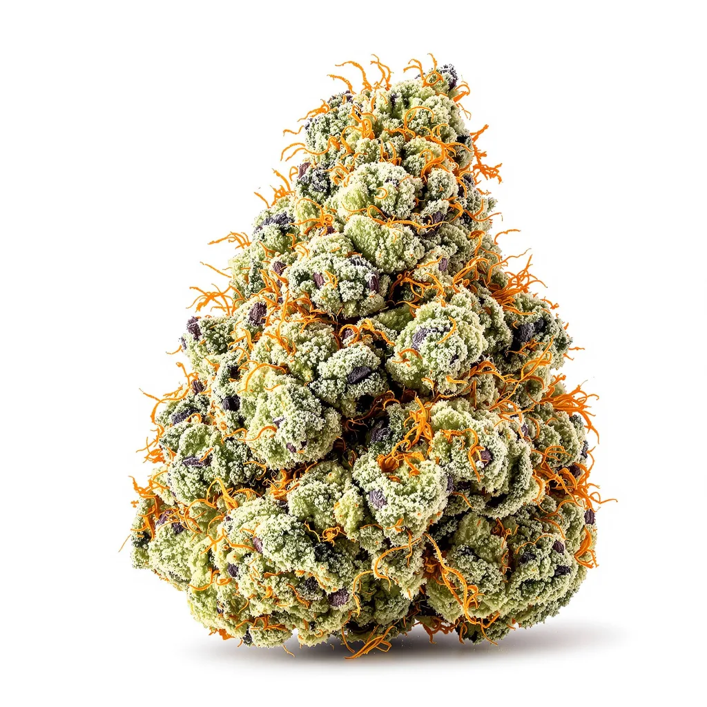 WTF cannabis plant in flowering stage — 60-100 cm autoflower