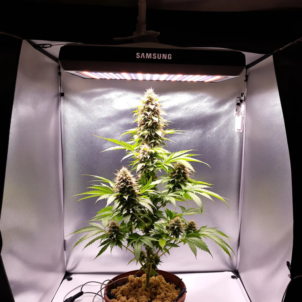 Zen CBD 51% indica / 49% sativa flower with visible trichomes